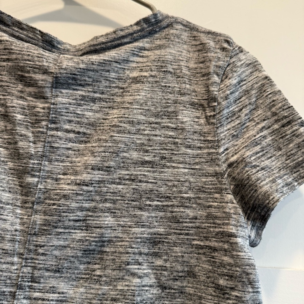 Victoria's Secret Gray and Black V-Neck Tee - Picture 6 of 6
